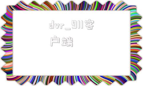 dvr_911客户端大华硬盘录像机dvr客户端